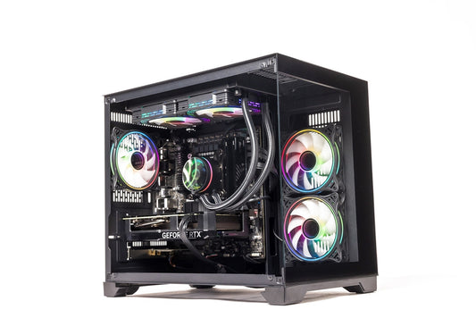 GTR Gaming PC | Core i9-12900KF | RTX 4060 Ti 8GB | 32GB DDR4 3600MHz | 1TB NVMe SSD | Wi-Fi | Win 11 | 600W 80+ Bronze PSU | ARGB Case