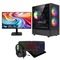 GTR Gaming Infinity PC Bundle | AMD Ryzen 5 9600X | RTX 5060 8GB | 1TB NVMe Gen4 SSD | 16GB DDR5 RAM | 650W PSU | Windows 11 Home | WiFi | Gaming Monitor, Keyboard, Mouse & Headset