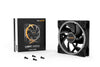 be quiet! Light Wings Fan | 120mm 1700 RPM 41.51 CFM PWM RGB Rifle bearing Black