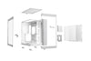 be quiet! LIGHT BASE 600 DX White ARGB Midi Tower PC Case White | Liquid Cooling Support