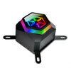 Silverstone PF120-ARGB Processor All-in-one liquid cooler 12 cm Black