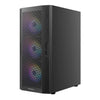 Antec AX20 Midi Tower PC Case Black | Liquid Cooling Support