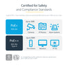 StarTech.com 1.5 m CAT6a Patch Cable - Shielded (STP) - 100% Copper Wire - Snagless Connector - Blue