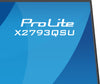 iiyama ProLite X2793QSU-B1 computer monitor 68.6 cm (27") 2560 x 1440 pixels Quad HD LED Black