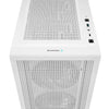 DeepCool CH560 DIGITAL WH ARGB Midi Tower PC Case White | Liquid Cooling Support