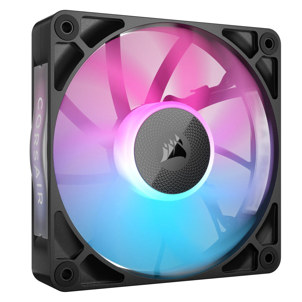Corsair iCUE LINK RX120 RGB Case Fan | 120mm 2100 RPM 73.5 CFM PWM RGB Magnetic levitation bearing Black