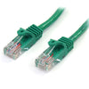 StarTech Cat5e Ethernet Patch Cable with Snagless RJ45 Connectors - 5 m, Green