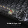 Corsair K65 PLUS WIRELESS keyboard Gaming RF Wireless UK English Black, Grey