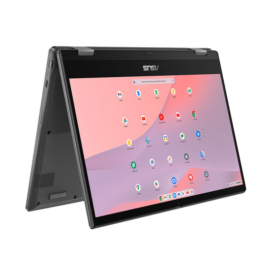 ASUS Chromebook CM14 Flip CL1402FM2A-EC0209 MediaTek Kompanio 520 Hybrid (2-in-1) 35.6 cm (14") Touchscreen Full HD 8 GB LPDDR4x-SDRAM 128 GB eMMC Wi-Fi 6 (802.11ax) ChromeOS Grey