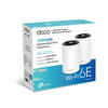TP-LINK AXE5400 Tri-Band Mesh Wi-Fi 6E System Tri-band Wi-Fi 6 Mesh System | 2-Pack, White