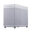 ASUS AP201 ASUS PRIME CASE TG WHITE Mini Tower PC Case White | Liquid Cooling Support