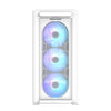 ASUS A23 PLUS TG ARGB WHITE PC Case White | Liquid Cooling Support