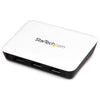 StarTech USB 3.0 to Gigabit Ethernet NIC Network Adapter with 3 Port Hub - White
