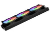 be quiet! LIGHT WINGS LX 120mm PWM High Speed 3-Pack Black Case Fan | 120mm 2100 RPM 61.8 CFM PWM RGB Rifle bearing Black