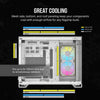 Corsair 2500X RGB Micro Tower PC Case White | Liquid Cooling Support