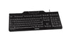 CHERRY KC 1000 SC Mechanical Keyboard | Wired, QWERTY, Black