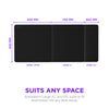 NZXT MM-LRGSP-BK mouse pad Gaming mouse pad Black