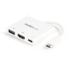 StarTech USB-C Multiport Adapter with HDMI - USB 3.0 Port - 60W PD - White
