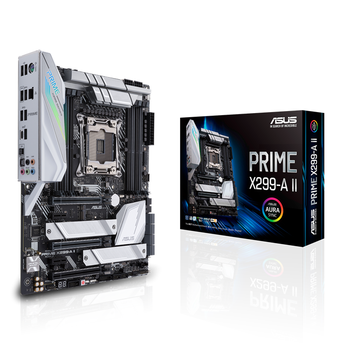 ASUS Prime X299-A II ATX Motherboard | LGA2066 | 8x DDR4 Slots