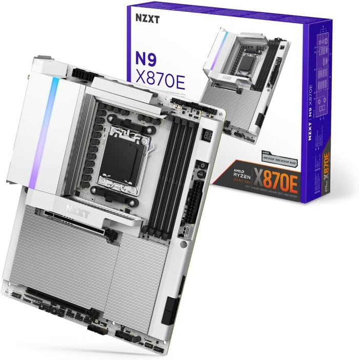 NZXT N9 X870E ATX Motherboard | AM5 | 4x DDR5 Slots | Wi-Fi 7