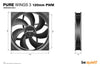 be quiet! Pure Wings 3 120 mm PWM Triple Pack Computer case Fan 12 cm Black 3 pc(s)