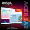 Acer SA242YP1bip - 23.8" FHD IPS (1920x1080), 144Hz, 1ms, HDMI, VGA, Black