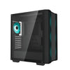 DeepCool CC560 V2 RGB Midi Tower PC Case Black | Liquid Cooling Support