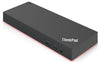 Lenovo 40AN0135UK notebook dock/port replicator Wired Thunderbolt 3 Black