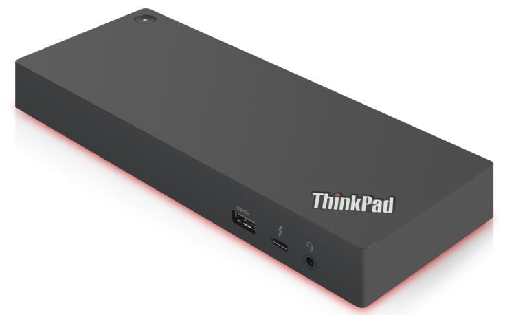Lenovo 40AN0135UK notebook dock/port replicator Wired Thunderbolt 3 Black
