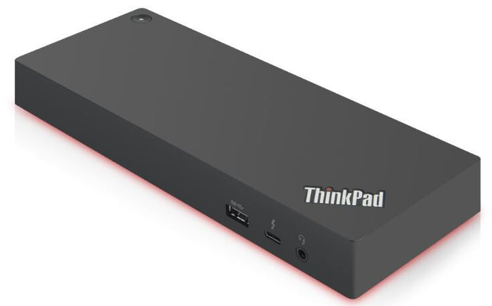 Lenovo 40AN0135UK notebook dock/port replicator Wired Thunderbolt 3 Black