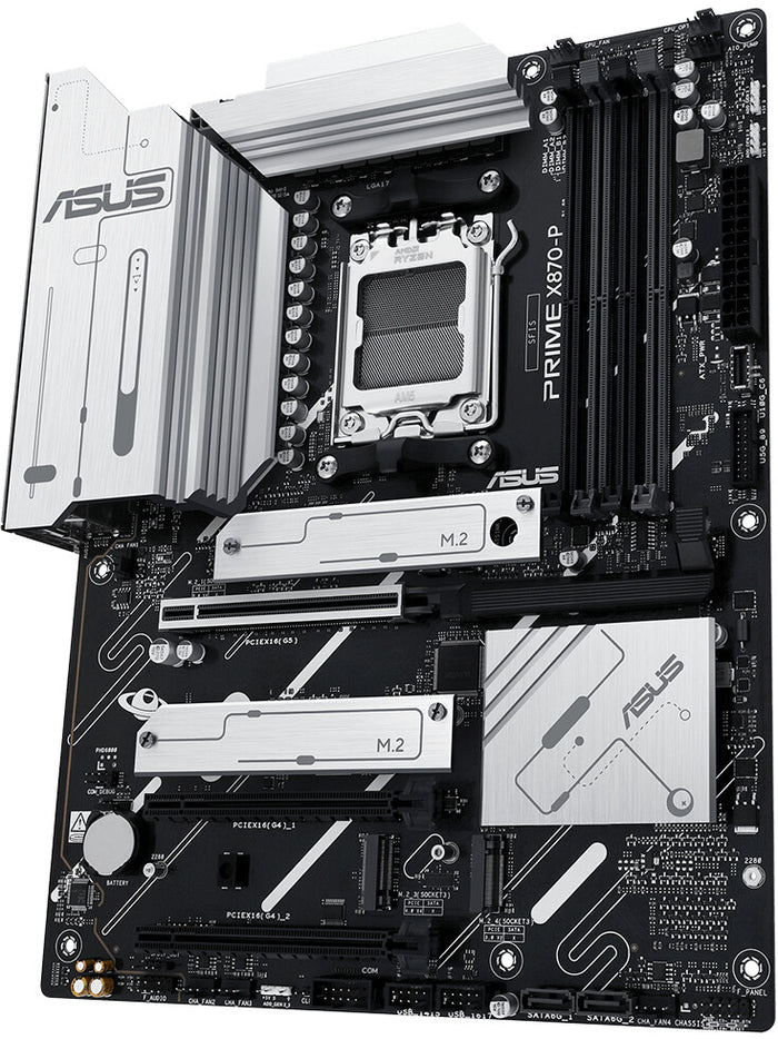 ASUS PRIME X870-P ATX Motherboard | AM5 | 4x DDR5 Slots