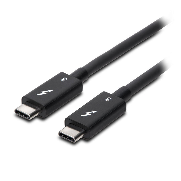 Kensington 0.7m (2.3ft) Thunderbolt 3 Cable – 40Gbps – 100W PD – certified TB3 – USB-C Compatible