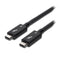 Kensington 0.7m (2.3ft) Thunderbolt 3 Cable – 40Gbps – 100W PD – certified TB3 – USB-C Compatible