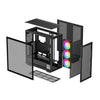 DeepCool Morpheus ARGB Tower PC Case Black | Liquid Cooling Support