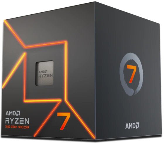 AMD Ryzen 7 7700 8 Core Processor | AM5 3.8 GHz 32MB Cache | Cooler Included | AMD Radeon Graphics