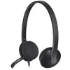 Logitech H340 Headset Wired Head-band Office/Call center USB Type-A Black