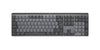 Logitech MX Mechanical Mechanical Keyboard | Wireless, QWERTY, Graphite, Backlit