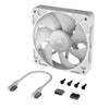 Corsair iCUE LINK RX140 RGB Case Fan | 140mm 1700 RPM 94.7 CFM PWM RGB Magnetic levitation bearing White