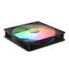 NZXT F140 RGB Core Case Fan | 140mm 1500 RPM 90.79 CFM PWM RGB Fluid Dynamic Bearing (FDB) Black