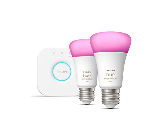 Philips Hue White and colour ambience 929002468810 smart lighting Smart lighting kit Bluetooth/Zigbee 11 W