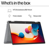 HP Chromebook x360 14b-cd0003na Intel® Core™ i3 i3-N305 35.6 cm (14") Touchscreen Full HD 8 GB LPDDR5-SDRAM 128 GB UFS Wi-Fi 6 (802.11ax) ChromeOS Silver