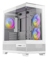 Antec CX500m ARGB Mini Tower PC Case White | Liquid Cooling Support