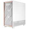 Antec FLUX PRO White EUV ARGB Full Tower PC Case White, Wood | Liquid Cooling Support