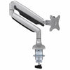 StarTech Desk Mount Monitor Arm - Heavy Duty Ergonomic VESA Monitor Arm - Single 9kg Display - Full Motion, Height Adjustable, Articulating - Aluminum - C-Clamp/Grommet - Silver