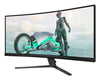 Philips Evnia 34M2C3500L/00 34" Wide Quad HD Curved Gaming Monitor | 3440 x 1440 180Hz 1ms HDMI DP