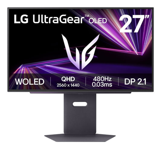 LG 27GX790A-B 27" 2K Gaming Monitor | 2560 x 1440 480Hz HDMI DP