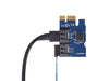 Silverstone CP11 SATA cable 3 m Black, Blue