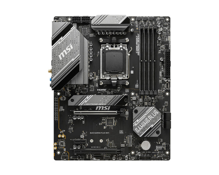 MSI B650 GAMING PLUS WIFI ATX Motherboard | AM5 | 4x DDR5 Slots | Wi-Fi 6E