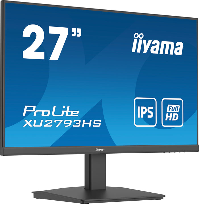 iiyama ProLite XU2793HS-B7 27" Full HD Monitor | 1920 x 1080 100Hz 1ms HDMI DP