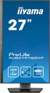 iiyama ProLite XUB2797QSNP-B1 27" Wide Quad HD Monitor | 2560 x 1440 100Hz 1ms USB-C HDMI DP